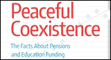 Peaceful Coexistence: The Facts about Pensions and Education Funding