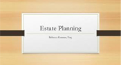 Estate Planning